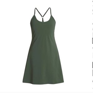 Outdoor Voices Exercise Dress Evergreen Large